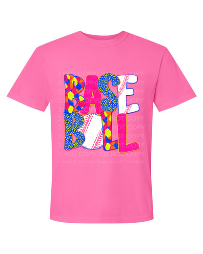 Neon Baseball Shirt