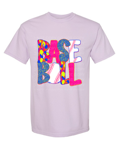 Neon Baseball Shirt