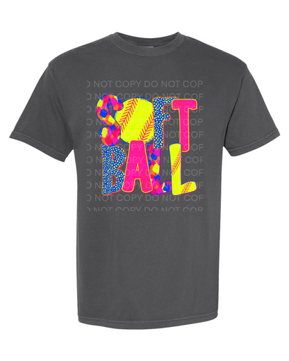 Neon Softball Shirt