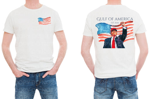 Gulf of America front and back