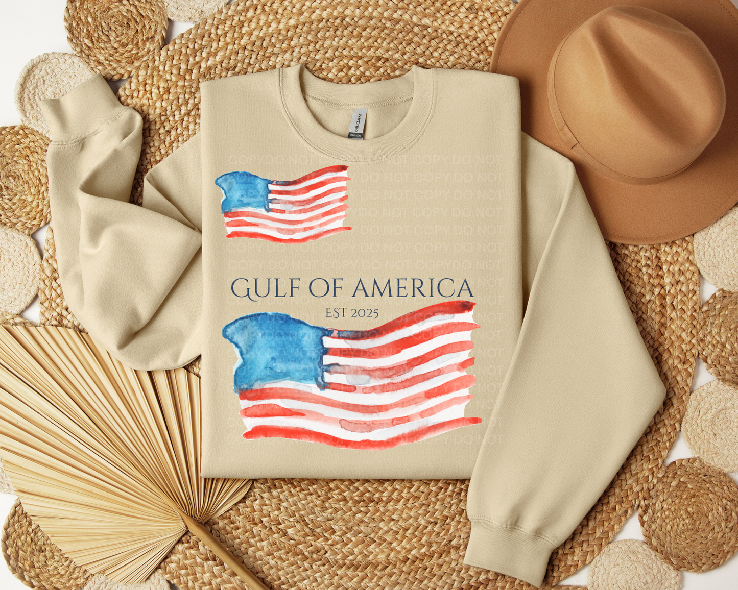 Gulf of America front and back