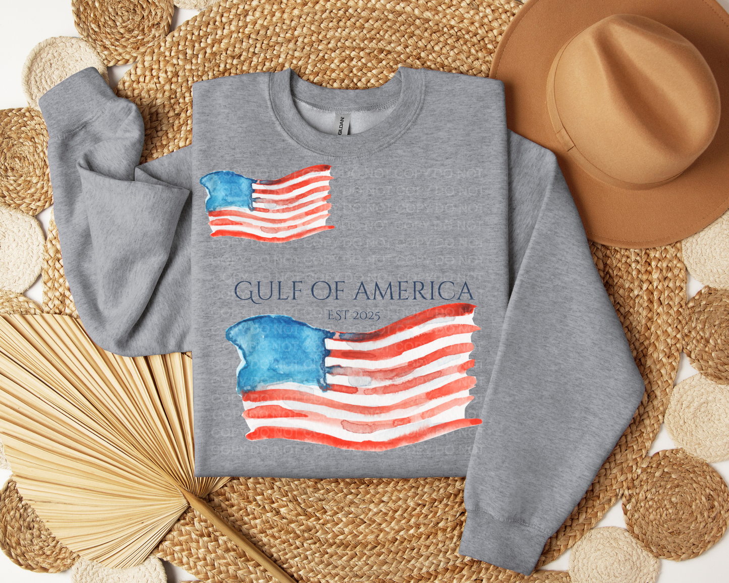 Gulf of America front and back